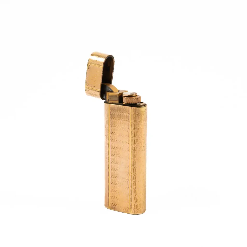 Vintage Cartier Les Must lighter Gold Plated 1970s