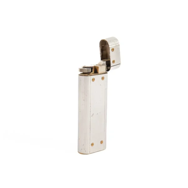 Vintage Cartier Les Must Santos lighter Silver Plated 1970s - Image 7