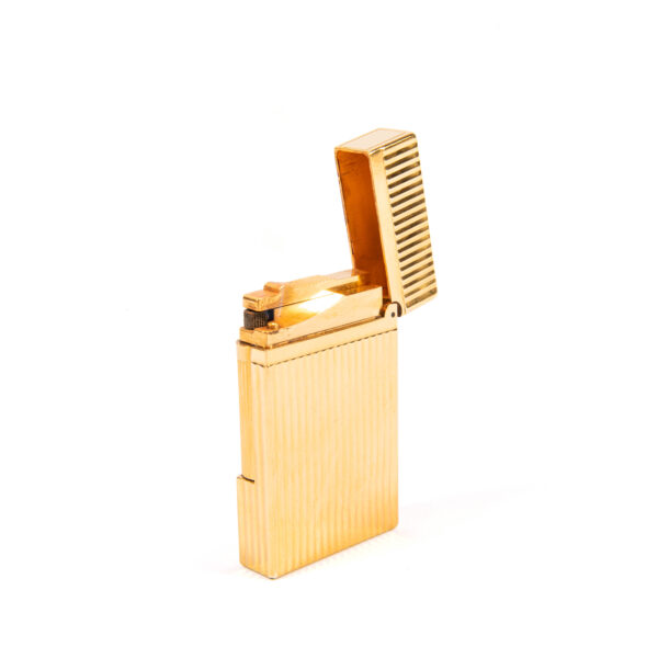 Vintage Gold Plated S.T. Dupont Ligne 2 Montparnasse Lighter 1990s - Image 7