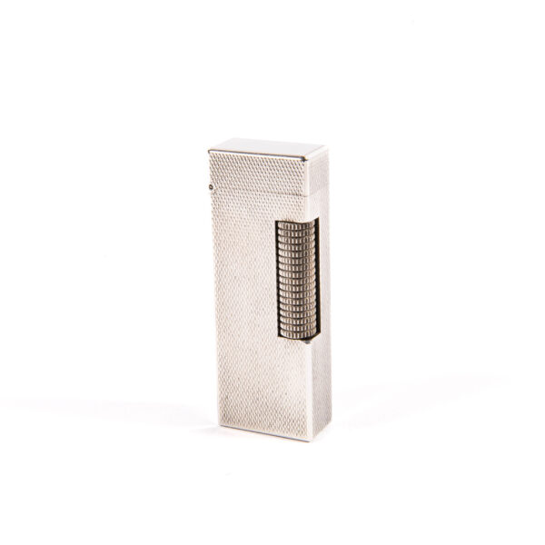 Vintage Silver Plated Dunhill Rollagas Lighter 1980s - Image 2