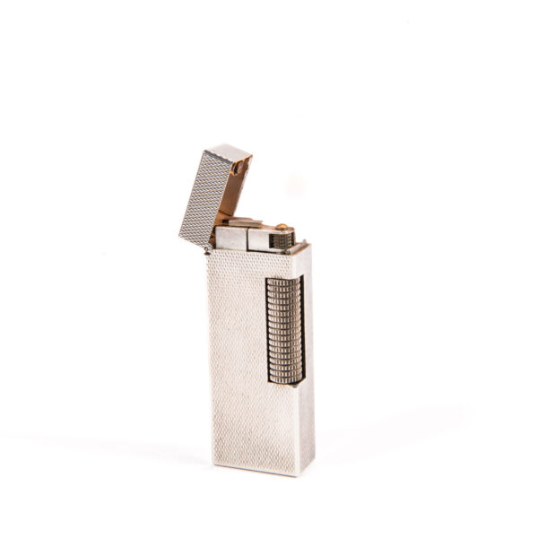 Vintage Silver Plated Dunhill Rollagas Lighter 1980s