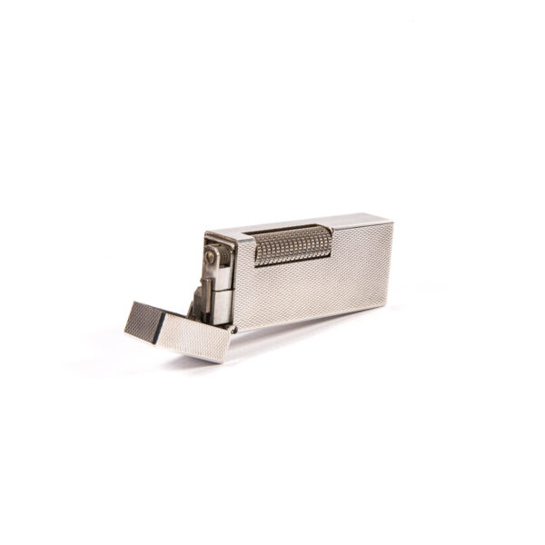 Vintage Silver Plated Dunhill Rollagas Lighter 1980s - Image 8