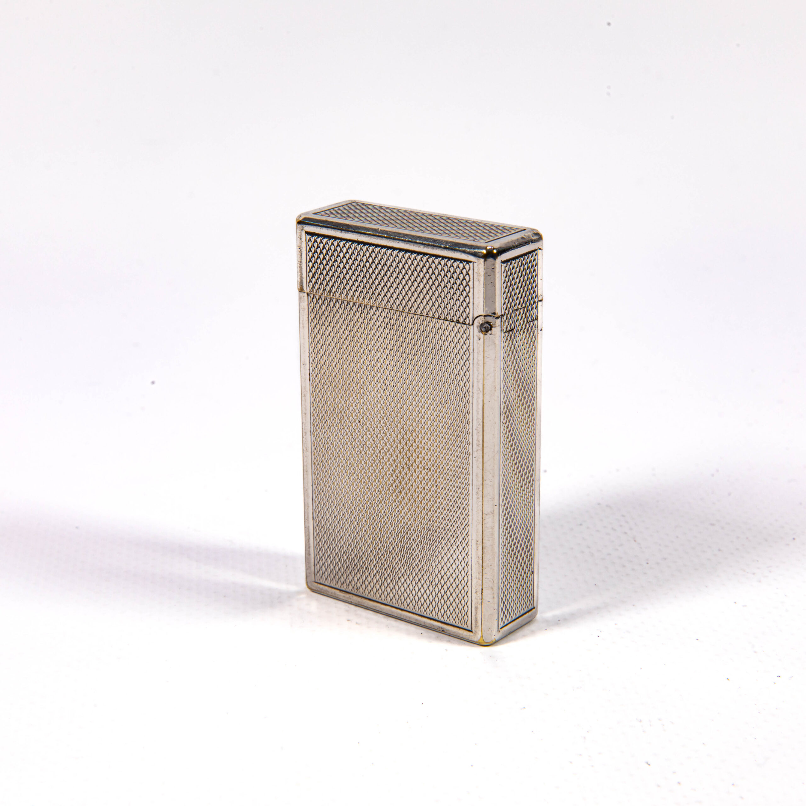 Vintage Silver Plated S.T. Dupont D57 Lighter 1950s - The